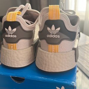 Men’s Adidas NMD R1 Grey/Black/Yellow